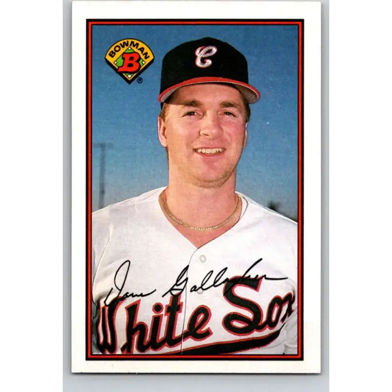 1989 Bowman #71 Dave Gallagher NM-MT RC Rookie Chicago White Sox Baseball Card - Baseball Card Single