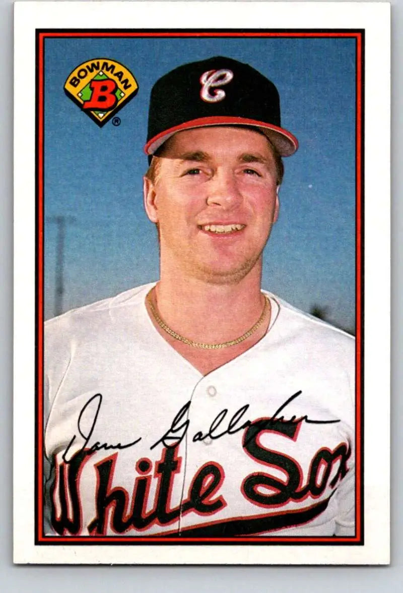 1989 Bowman #71 Dave Gallagher NM-MT RC Rookie Chicago White Sox Baseball Card - Baseball Card Single