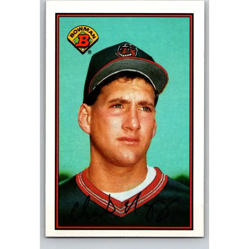 1989 Bowman #73 Charles Nagy NM-MT RC Rookie Cleveland Indians Baseball Card - Baseball Card Single