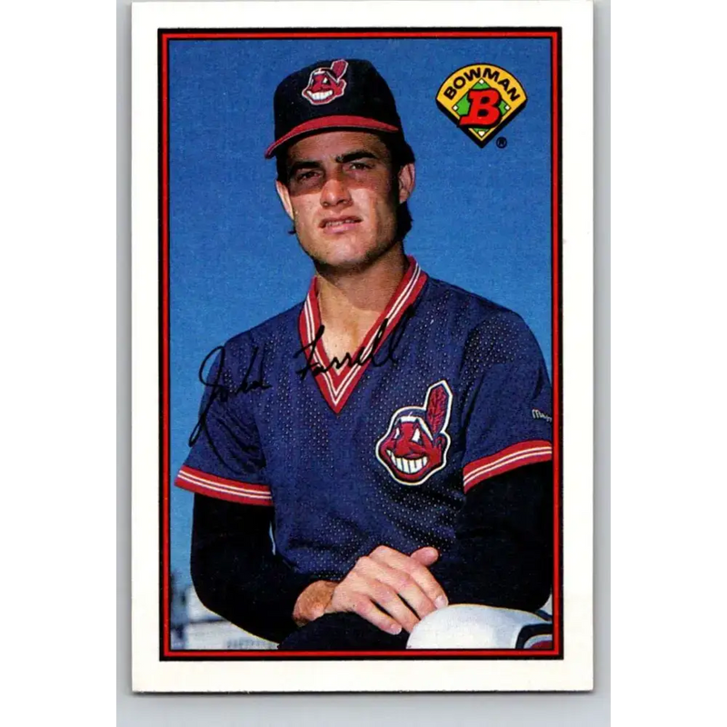 1989 Bowman #74 John Farrell NM-MT Cleveland Indians Baseball Card - Baseball Card Single
