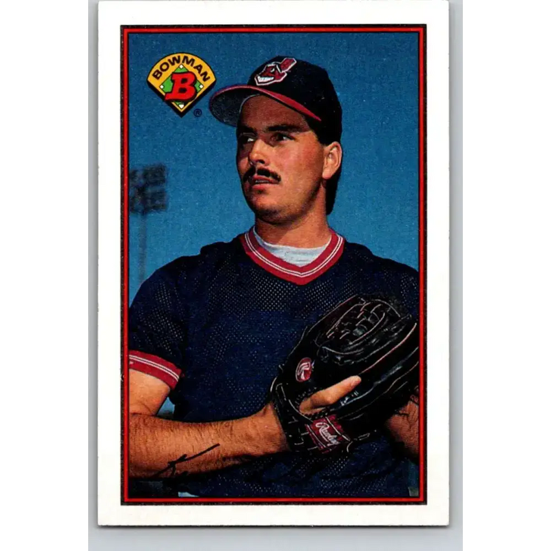 1989 Bowman #75 Kevin Wickander NM-MT Cleveland Indians Baseball Card - Baseball Card Single
