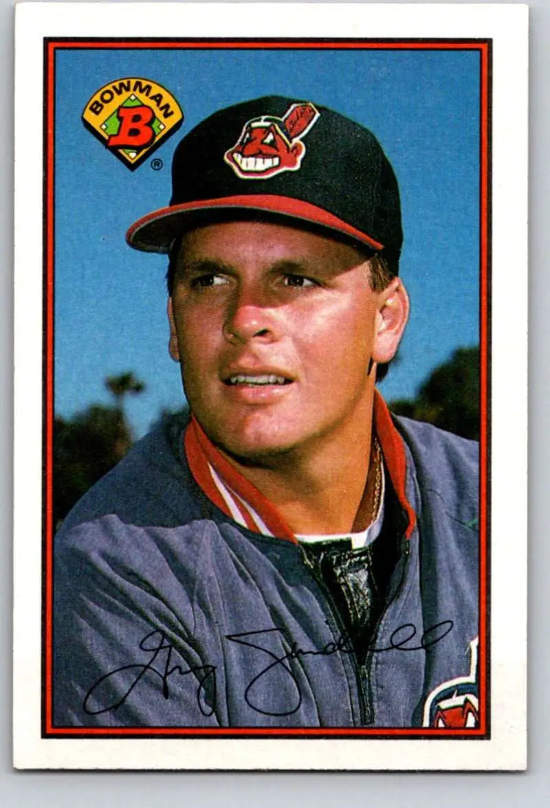 1989 Bowman #76 Greg Swindell NM-MT Cleveland Indians Baseball Card - Baseball Card Single