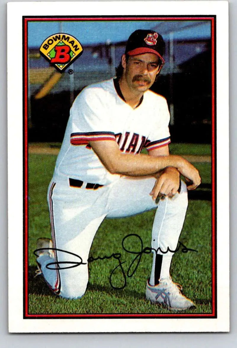 1989 Bowman #78 Doug Jones NM-MT Cleveland Indians Baseball Card - Baseball Card Single