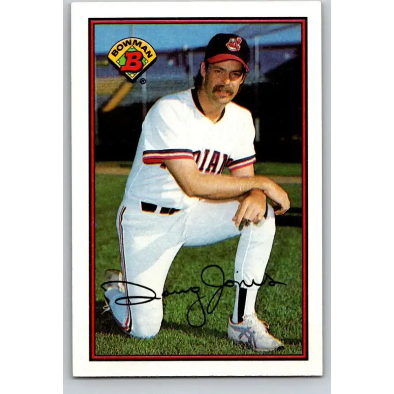 1989 Bowman #78 Doug Jones NM-MT Cleveland Indians Baseball Card - Baseball Card Single