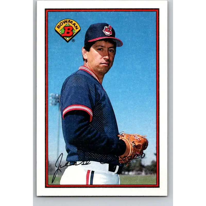 1989 Bowman #81 Jesse Orosco NM-MT Cleveland Indians Baseball Card - Baseball Card Single