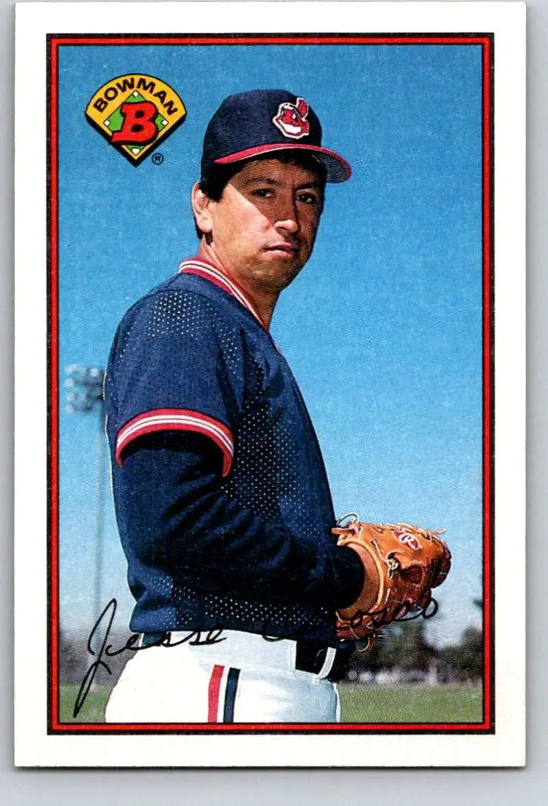 1989 Bowman #81 Jesse Orosco NM-MT Cleveland Indians Baseball Card - Baseball Card Single
