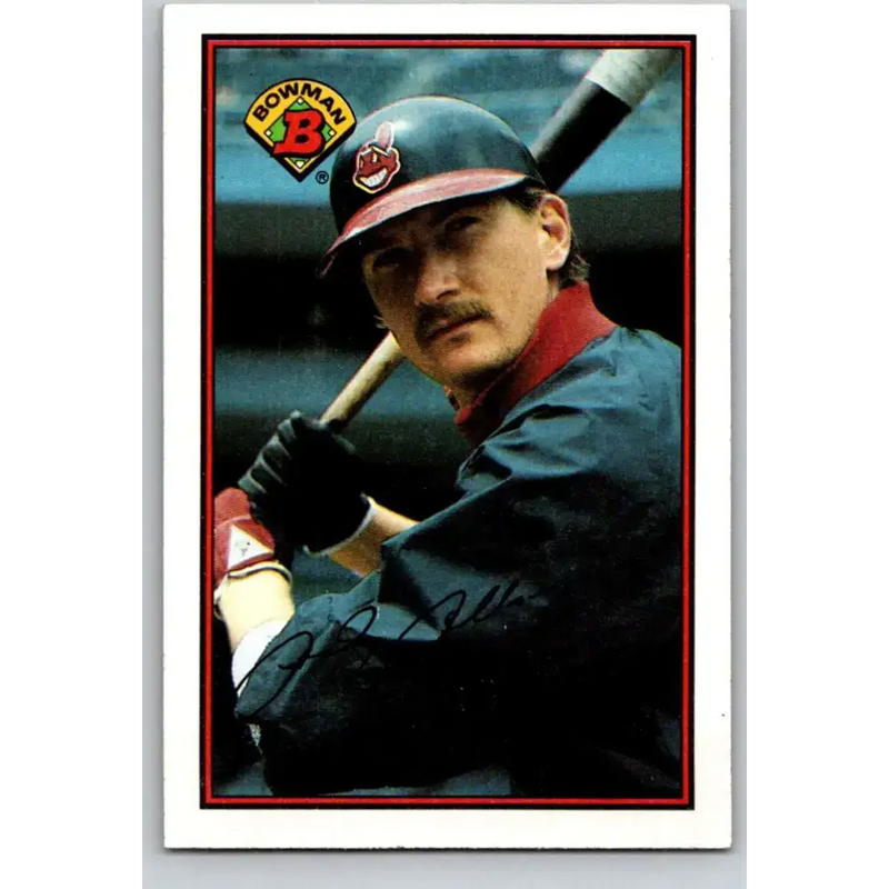 1989 Bowman #83 Andy Allanson NM-MT Cleveland Indians Baseball Card - Baseball Card Single
