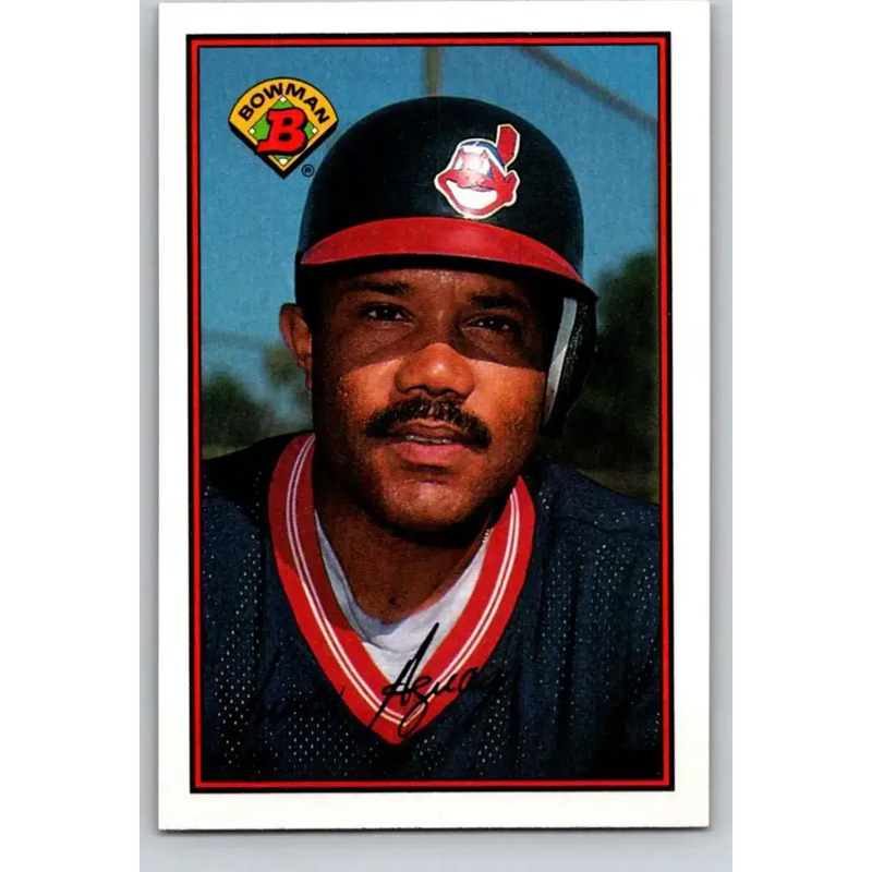 1989 Bowman #88 Luis Aguayo NM-MT Cleveland Indians Baseball Card - Baseball Card Single