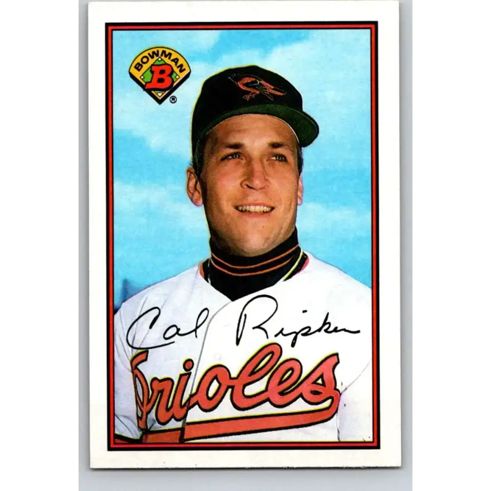 1989 Bowman #9 Cal Ripken Jr. NM-MT Baltimore Orioles Baseball Card