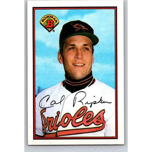 1989 Bowman #9 Cal Ripken Jr. NM-MT Baltimore Orioles Baseball Card