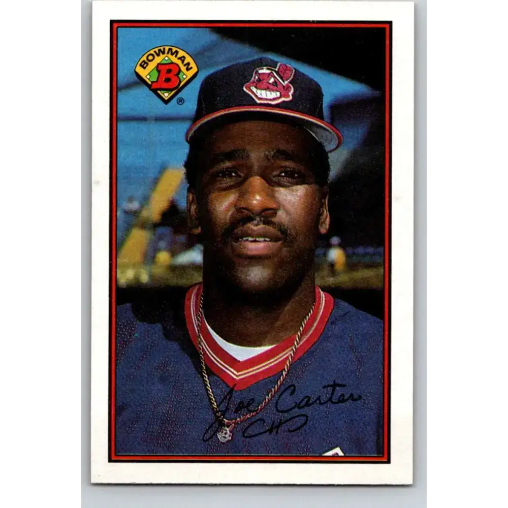 1989 Bowman #91 Joe Carter NM-MT Cleveland Indians Baseball Card