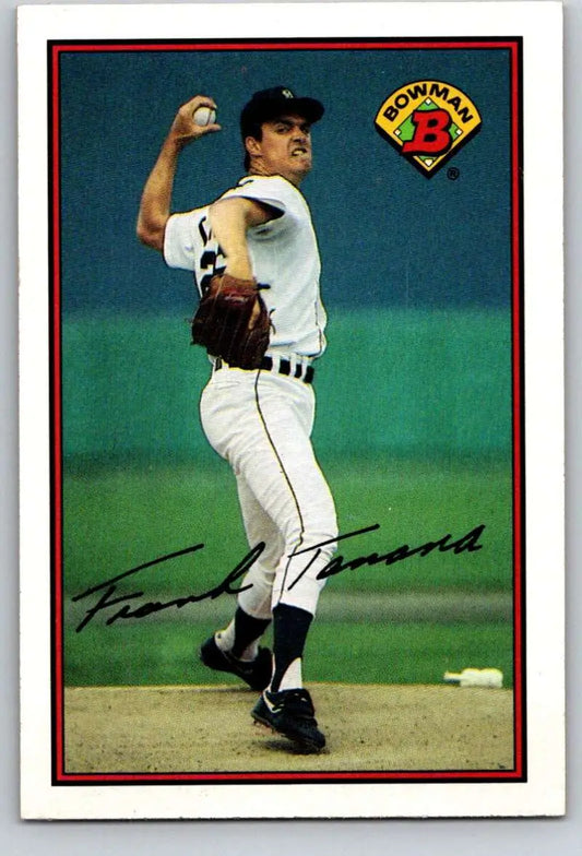 1989 Bowman #92 Frank Tanana NM-MT Detroit Tigers Baseball Card - Baseball Card Single