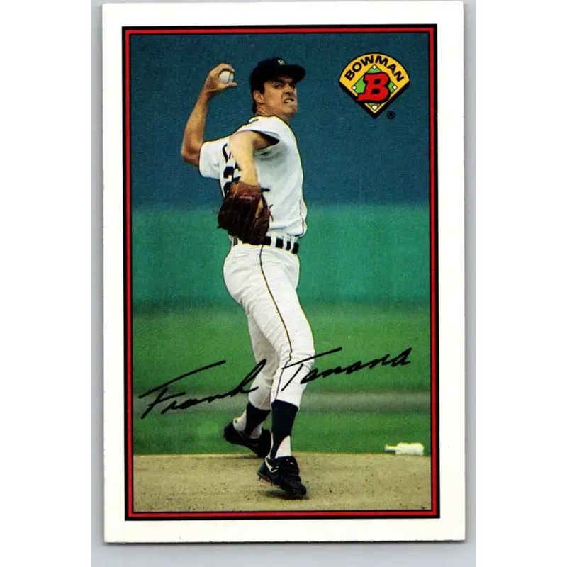 1989 Bowman #92 Frank Tanana NM-MT Detroit Tigers Baseball Card - Baseball Card Single