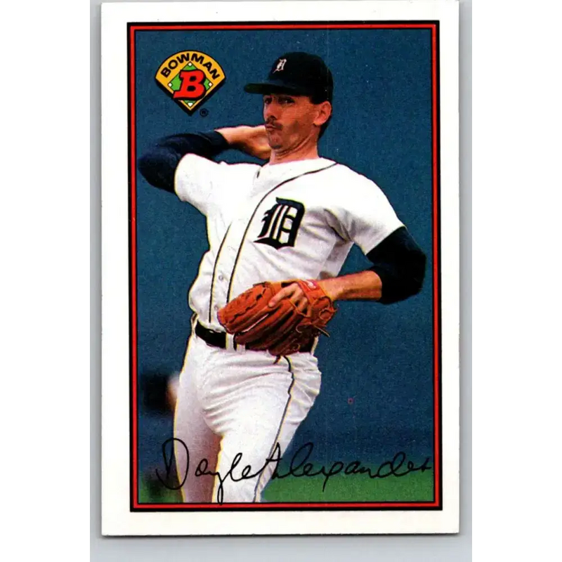 1989 Bowman #94 Doyle Alexander NM-MT Detroit Tigers Baseball Card - Baseball Card Single