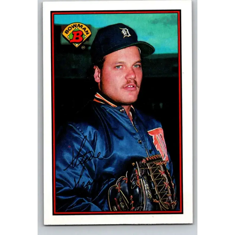 1989 Bowman #95 Steve Searcy NM-MT Detroit Tigers Baseball Card - Baseball Card Single