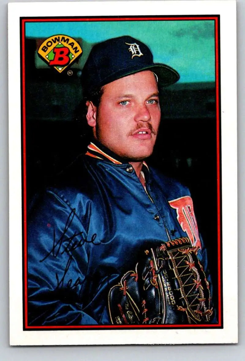 1989 Bowman #95 Steve Searcy NM-MT Detroit Tigers Baseball Card - Baseball Card Single