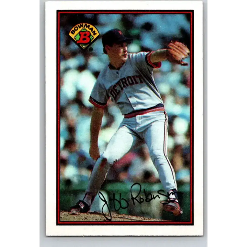 1989 Bowman #97 Jeff Robinson NM-MT Detroit Tigers Baseball Card - Baseball Card Single