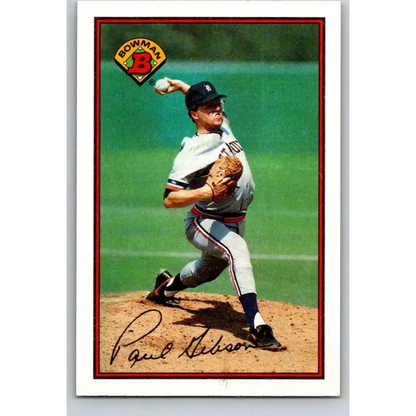 1989 Bowman #99 Paul Gibson NM-MT Detroit Tigers Baseball Card