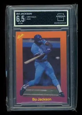 1989 Classic Baseball Bo Jackson #122 Baseball Arena Club 6.5 - Baseball Card Single
