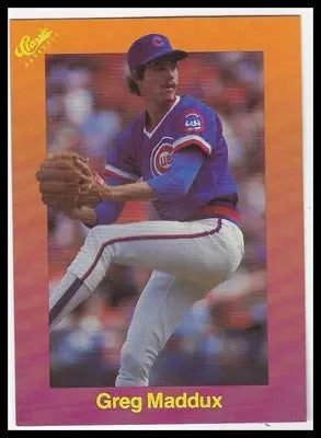 1989 CLASSIC TRAVEL UPDATE I #121 GREG MADDUX CUBS HOF