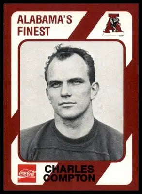 1989 Collegiate Collection Coke Alabama Crimson Tide (580) Charles Compton 208 - Other
