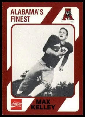 1989 Collegiate Collection Coke Alabama Crimson Tide (580) Max Kelley 501 - Other