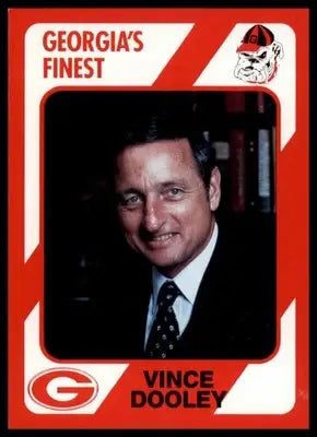 1989 Collegiate Collection Georgia Bulldogs Vince Dooley 1 Toronto Argonauts - Other