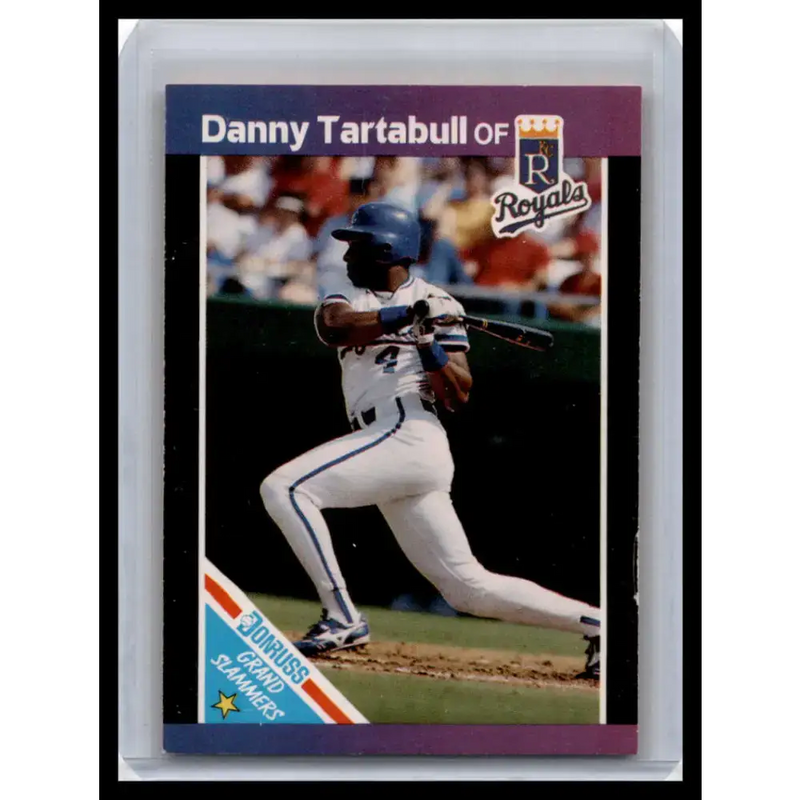 1989 Donruss #10 Danny Tartabull NM-MT Kansas City Royals Baseball Card - Baseball Card Single
