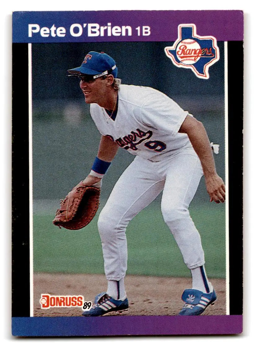 1989 Donruss #107c Pete O’Brien - Baseball Card Single