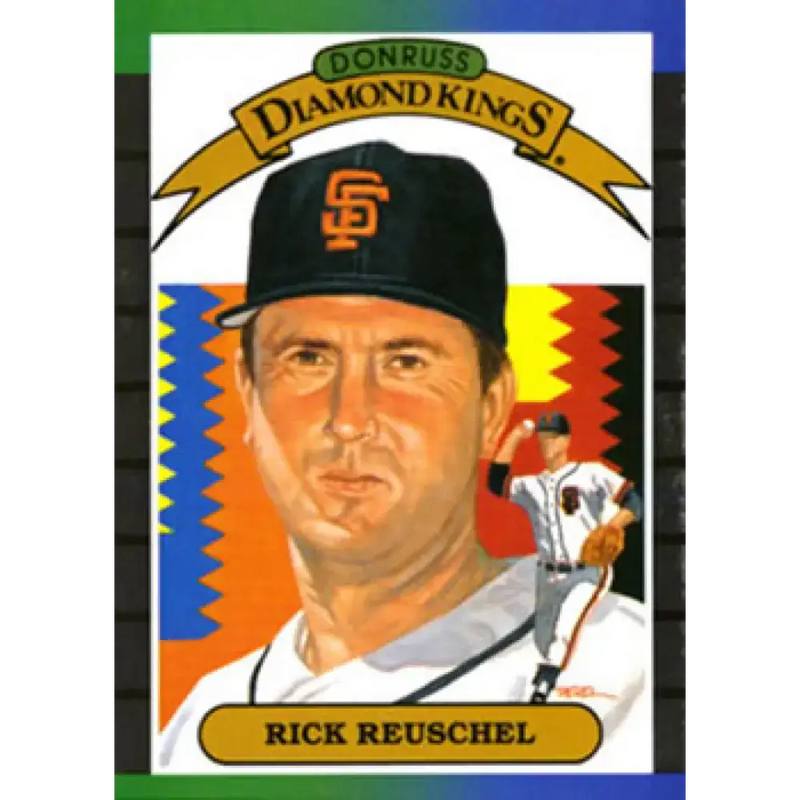 1989 Donruss #11 Rick Reuschel DK NM-MT San Francisco Giants Baseball Card - Baseball Card Single