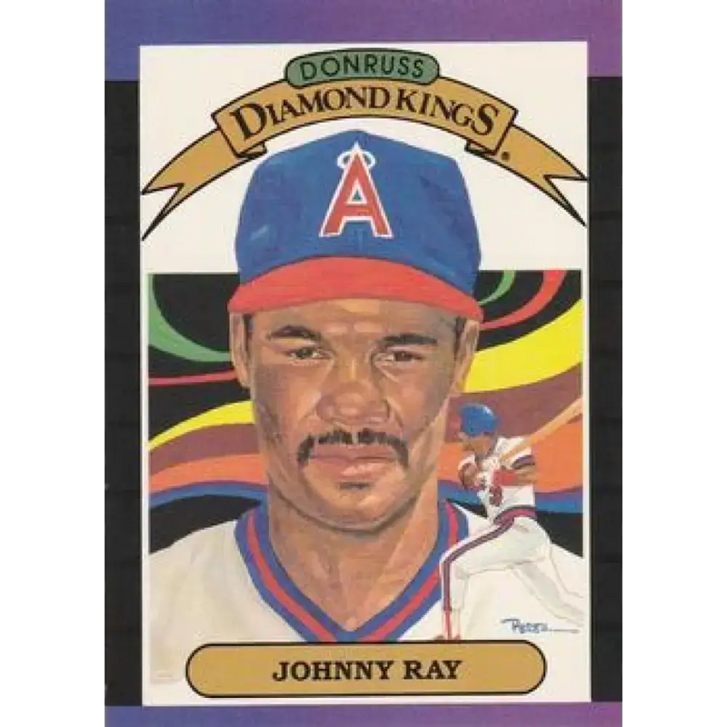 1989 Donruss #12 Johnny Ray DK NM-MT California Angels Baseball Card - Baseball Card Single