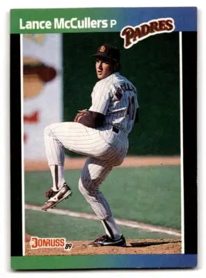 1989 Donruss Lance McCullers baseball card P Padres 129c Lance McCullers alt image