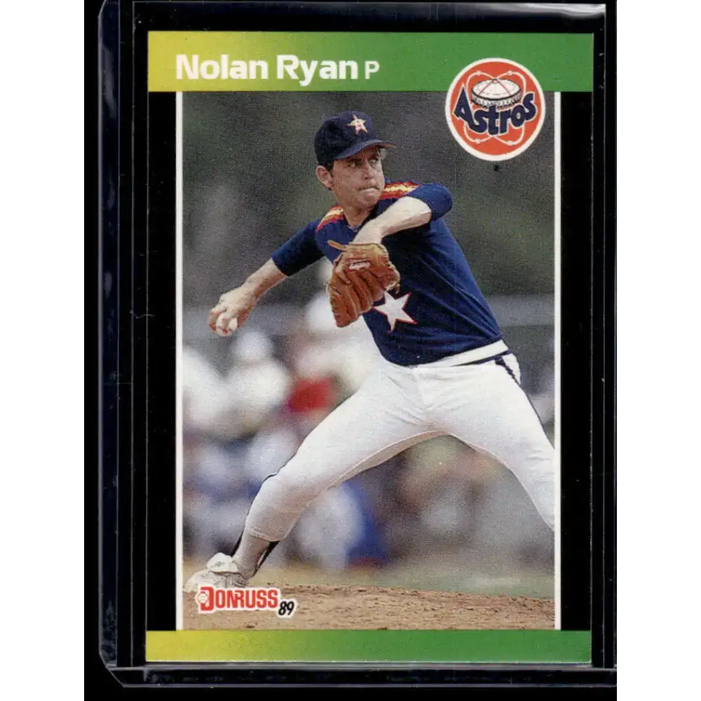 1989 Donruss #154 Nolan Ryan Houston Astros NM-MT Baseball Card