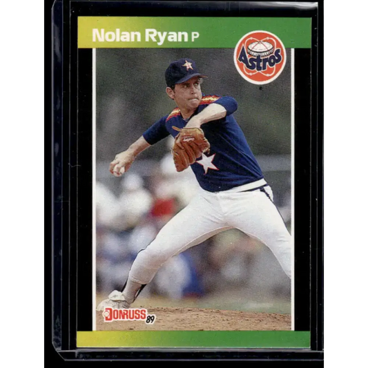 1989 Donruss #154 Nolan Ryan Houston Astros NM-MT Baseball Card