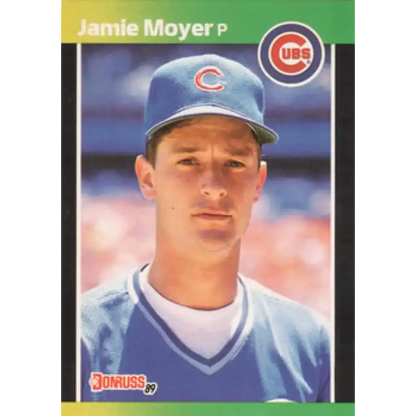 1989 Donruss #157 Jamie Moyer NM-MT Chicago Cubs Baseball Card