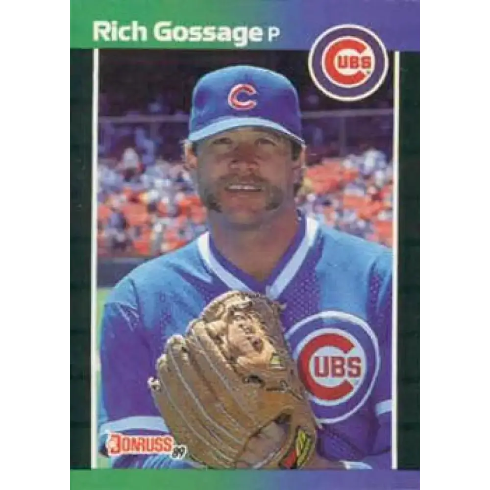 1989 Donruss #158 Rich Gossage NM-MT Chicago Cubs Baseball Card - Baseball Card Single