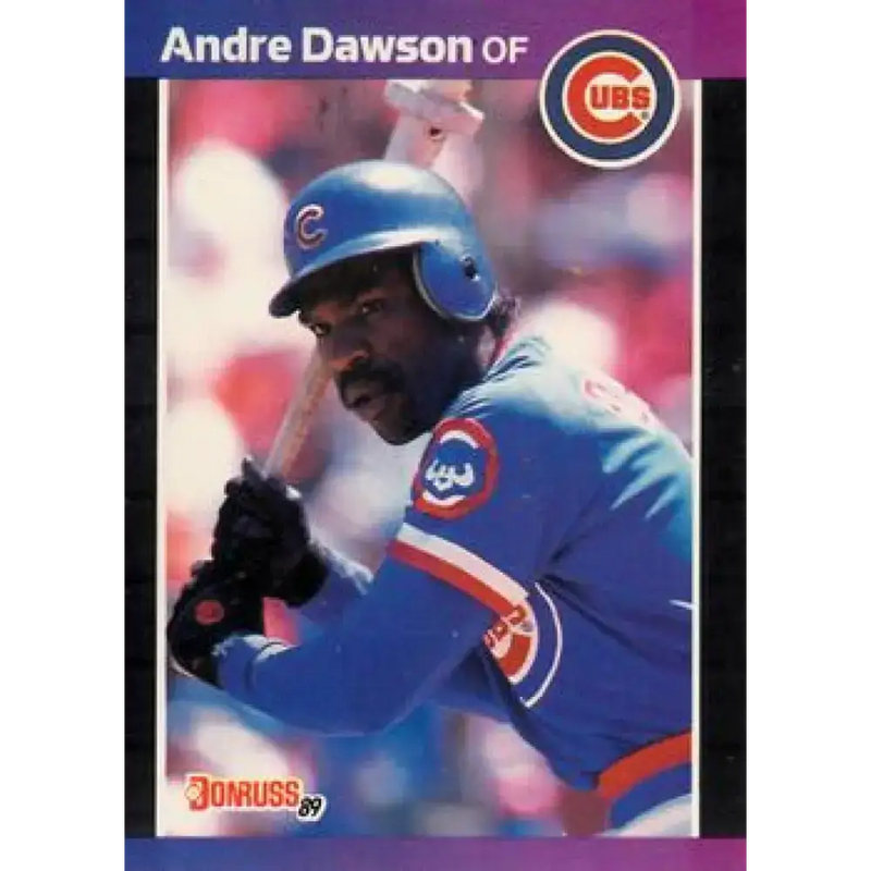 1989 Donruss #167 Andre Dawson NM-MT Chicago Cubs Baseball Card - Baseball Card Single