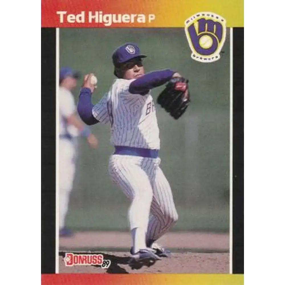 1989 Donruss #175 Teddy Higuera NM-MT Milwaukee Brewers Baseball Card