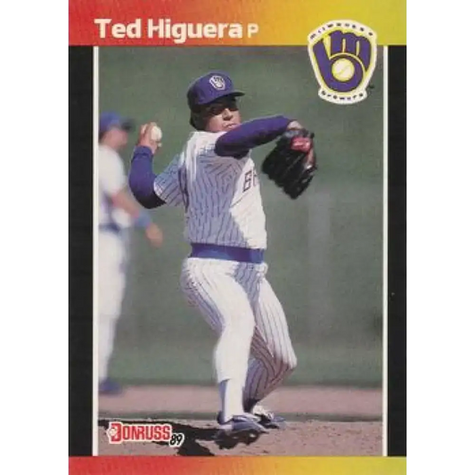 1989 Donruss #175 Teddy Higuera NM-MT Milwaukee Brewers Baseball Card