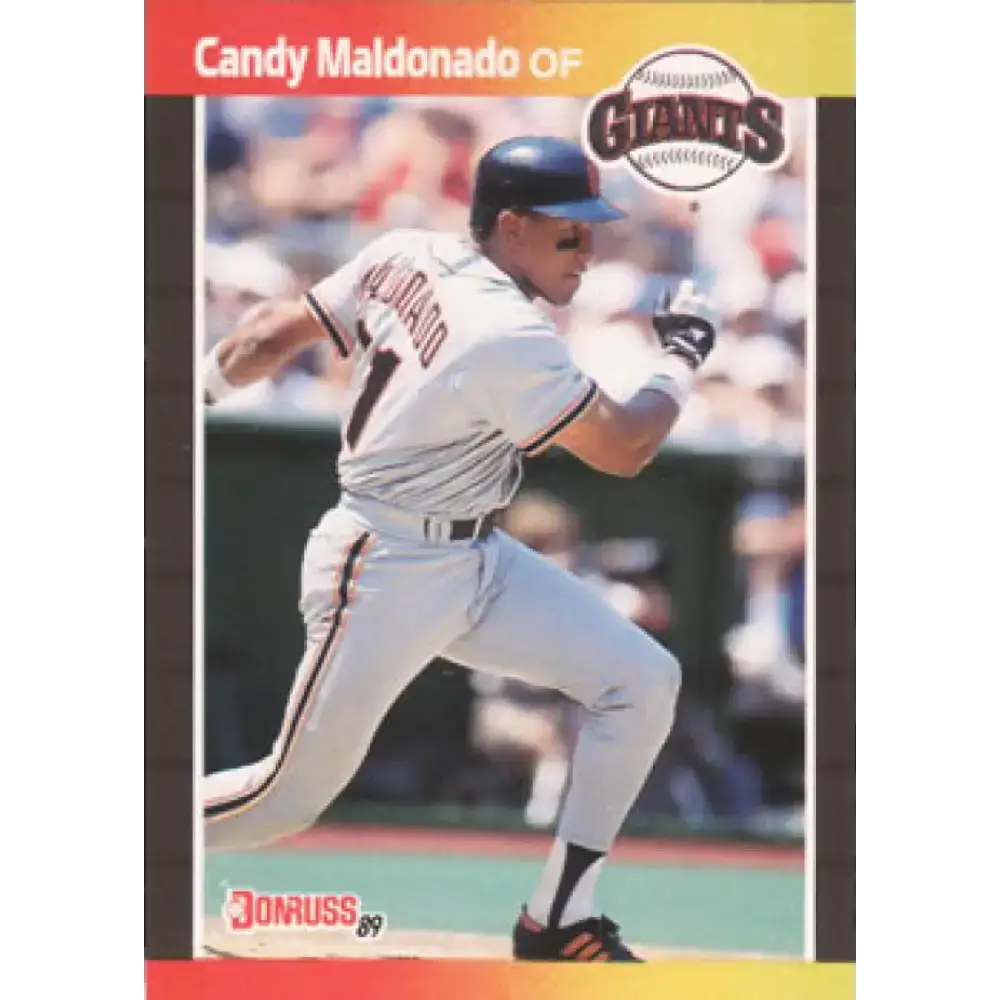 1989 Donruss #177 Candy Maldonado NM-MT San Francisco Giants Baseball Card