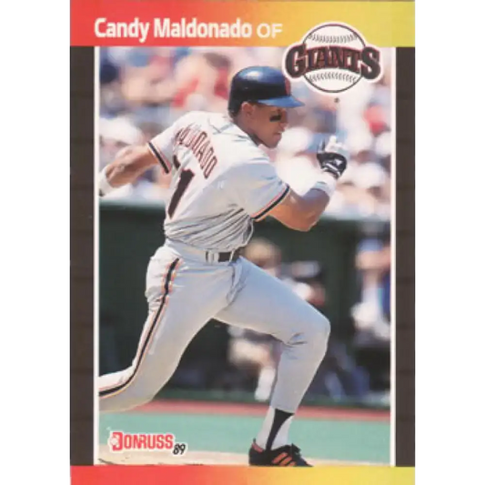 1989 Donruss #177 Candy Maldonado NM-MT San Francisco Giants Baseball Card
