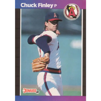1989 Donruss #226 Chuck Finley NM-MT California Angels Baseball Card