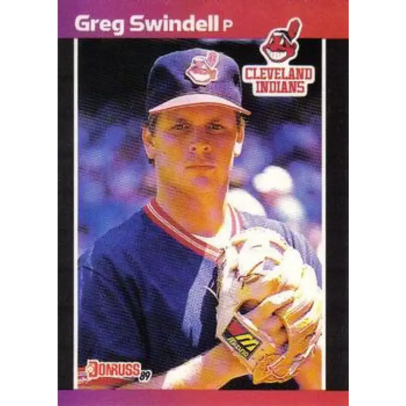 1989 Donruss #232 Greg Swindell NM-MT Cleveland Indians Baseball Card - Baseball Card Single