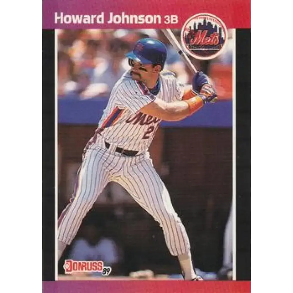 1989 Donruss #235 Howard Johnson NM-MT New York Mets Baseball Card