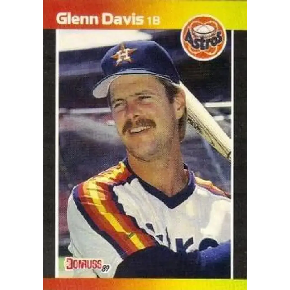 1989 Donruss #236 Glenn Davis NM-MT Houston Astros Baseball Card
