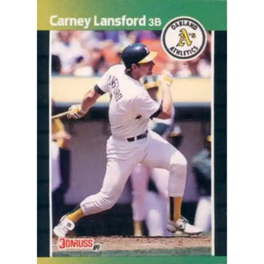1989 Donruss #243 Carney Lansford NM-MT Oakland Athletics Baseball Card