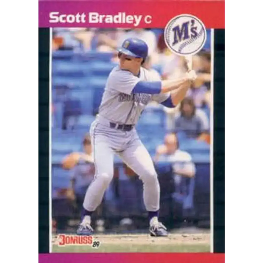 1989 Donruss #261 Scott Bradley NM-MT Seattle Mariners Baseball Card