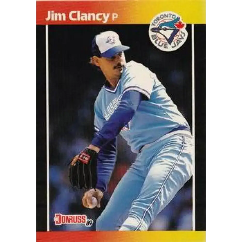 1989 Donruss #267 Jim Clancy NM-MT Toronto Blue Jays Baseball Card - Baseball Card Single