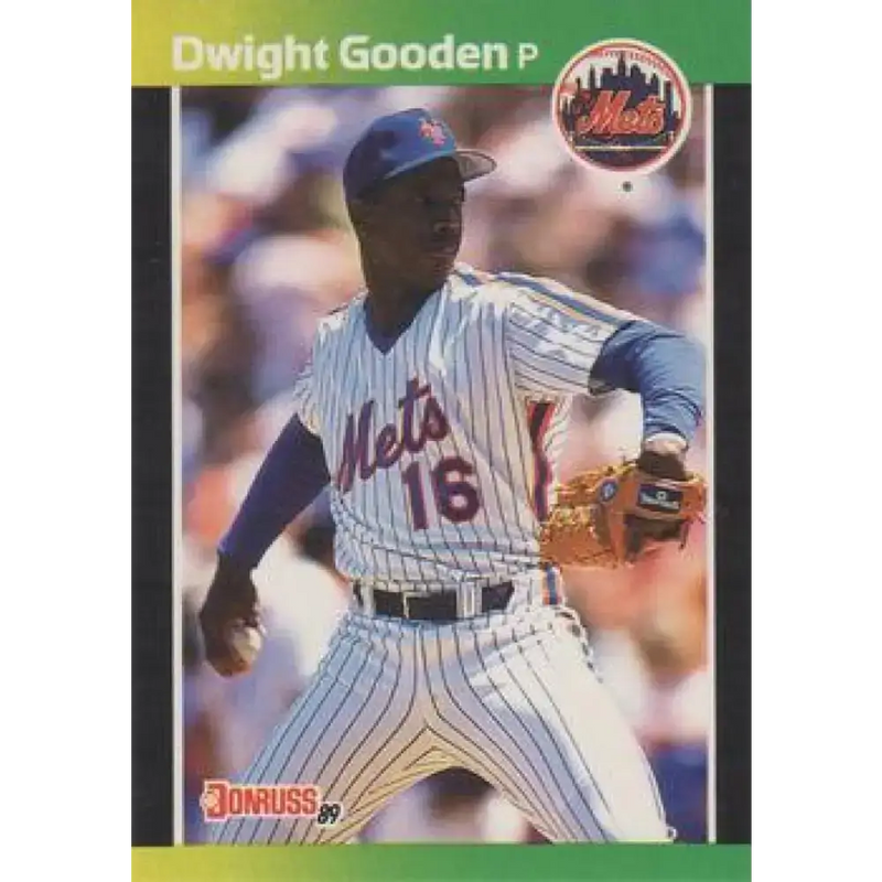 1989 Donruss #270 Dwight Gooden NM-MT New York Mets Baseball Card - Baseball Card Single