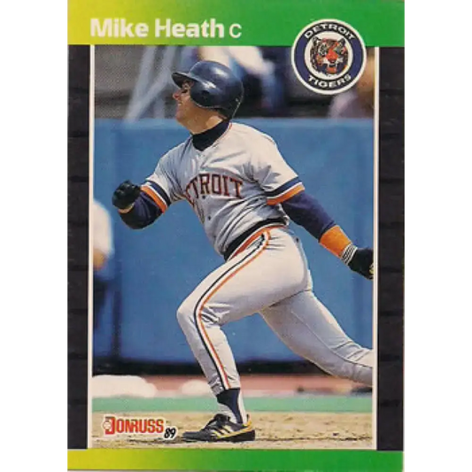 1989 Donruss #271 Mike Heath NM-MT Detroit Tigers Baseball Card - Baseball Card Single